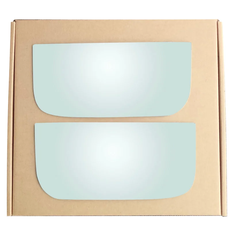 WLLW Lower Towing Mirror Glass Replace for Cadillac Escalade/ Chevrolet Avalanche Blazer Silverado Suburban Tahoe/ GMC Jimmy Sierra Yukon, Driver Left /Passenger Right /The Both Sides Convex M-0009
