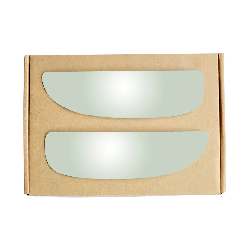 WLLW Lower Towing Mirror Glass Replacement for Ford 02-14 E-Series Econoline/00-05 Excursion/99-07 F250 F350 F450 F550 Super Duty, Driver Left LH/Passenger Right RH/The Both Sides Convex M-0005