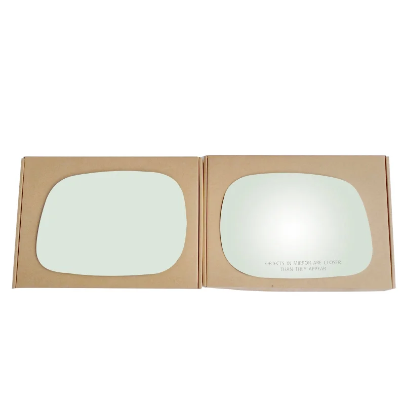 WLLW Replacement Mirror Glass for 2002-2008 Dodge Ram Pickup Full Size, Driver Left Side LH/Passenger Right Side RH/The Both Sides Flat Convex M-0003