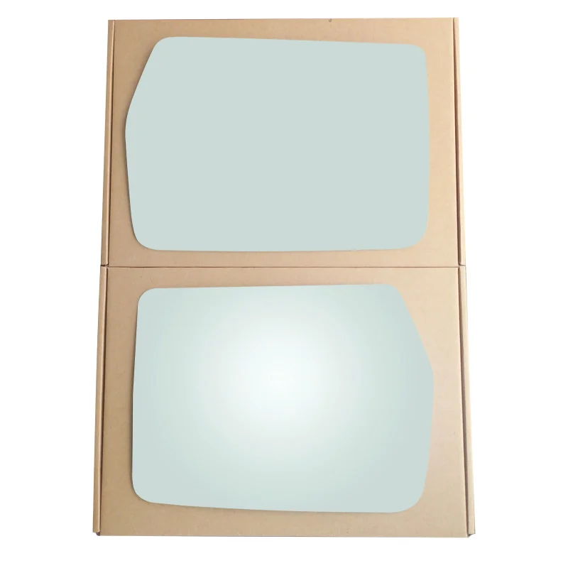 WLLW Replacement Mirror Glass for 2009-2014 Ford F150 Full Size Pickup Truck, Driver Left Side LH/Passenger Right Side RH/The Both Sides Flat Convex M-0012