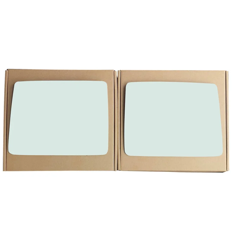 WLLW Upper Towing Mirror Glass Replacement for 2004-2014 Ford F150 Full Size/2006-2008 Lincoln Mark LT Pickup, Driver Left Side LH/Passenger Right Side RH/The Both Sides Flat M-0016