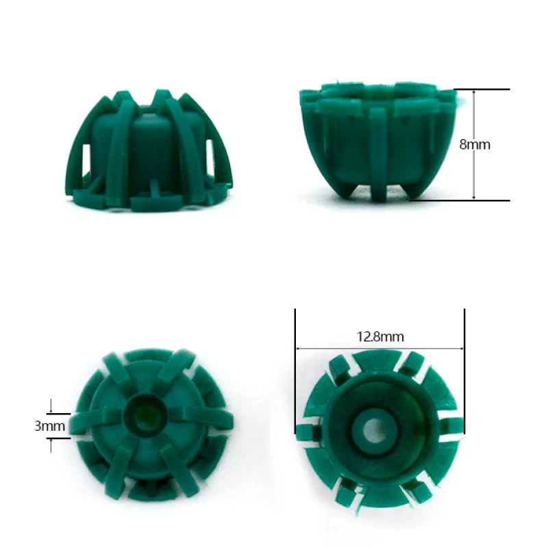 Fuel injector Pintle Cap Plastic Part for BMW Car Fuel Injector Repair Kit, Size: 12.8x3x8mm PS-31017