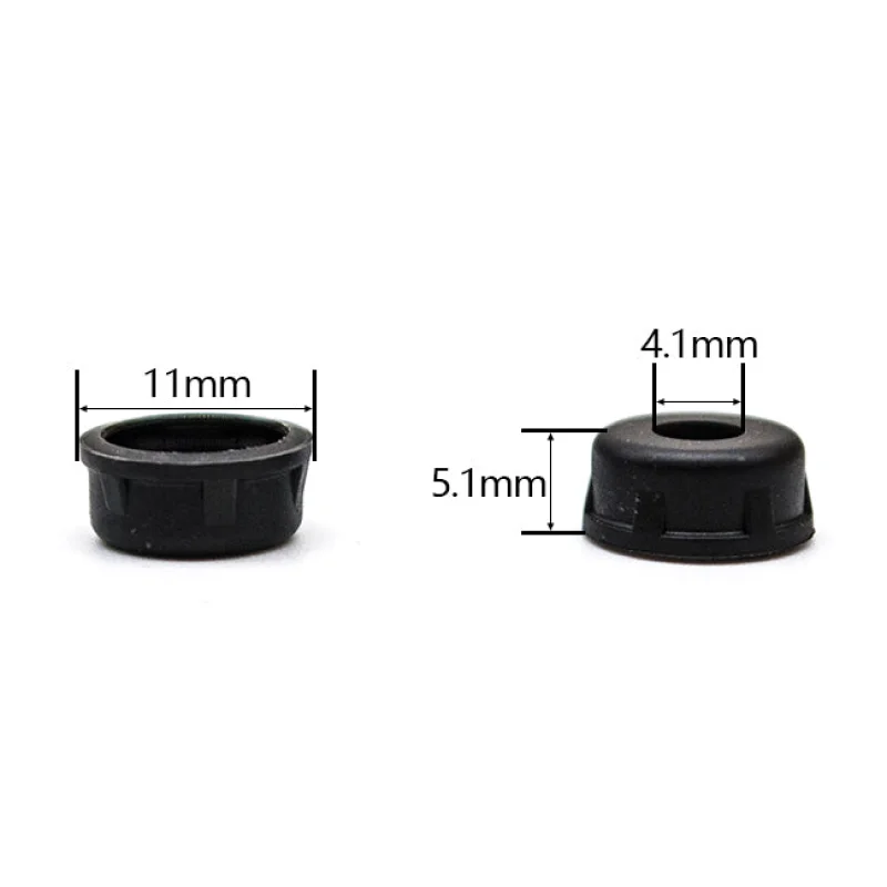 Fuel injector Pintle Cap Plastic Part for Ford Car Fuel Injector Repair Kit, Size: 11×4.1×5.1mm PS-31005