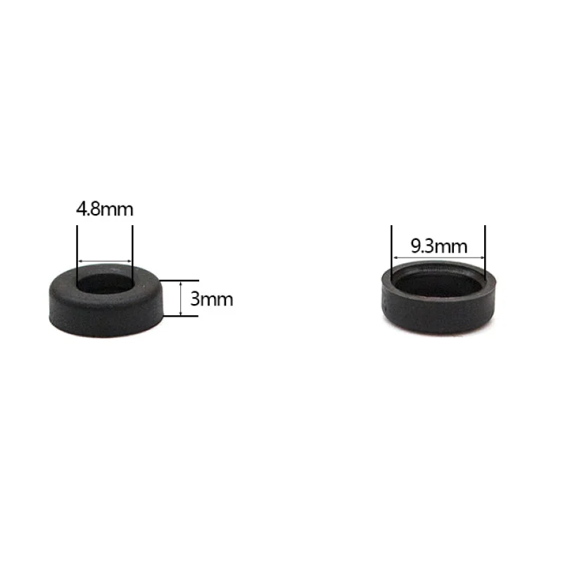 Fuel Injector Pintle Cap Plastic Part for Honda Car Fuel Injector Repair Kit, Size: 9.3×4.8x3mm PS-31002
