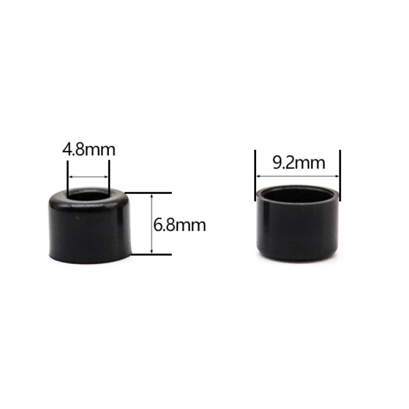 Fuel injector Pintle Cap Plastic Part TOP FEED MPI Fuel Injector Repair Kit, Size: 9.2×4.8×6.8mm PS-31004