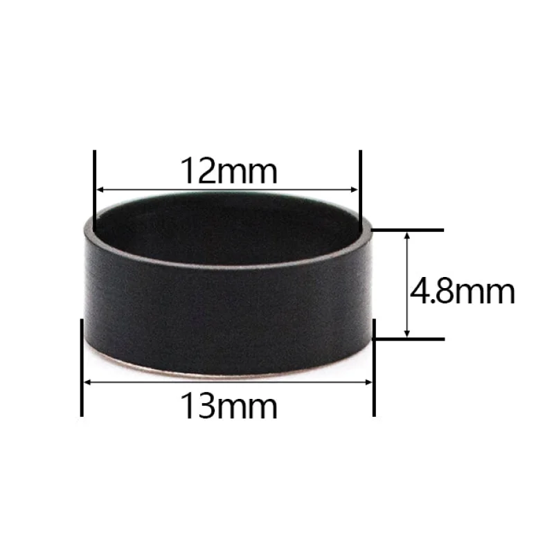Fuel Injector Pintle Cap Spacer Seal Plastic Part for Daewoo Car Fuel Injector Repair Kit, Size: 13x12x4.8mm PS-32005