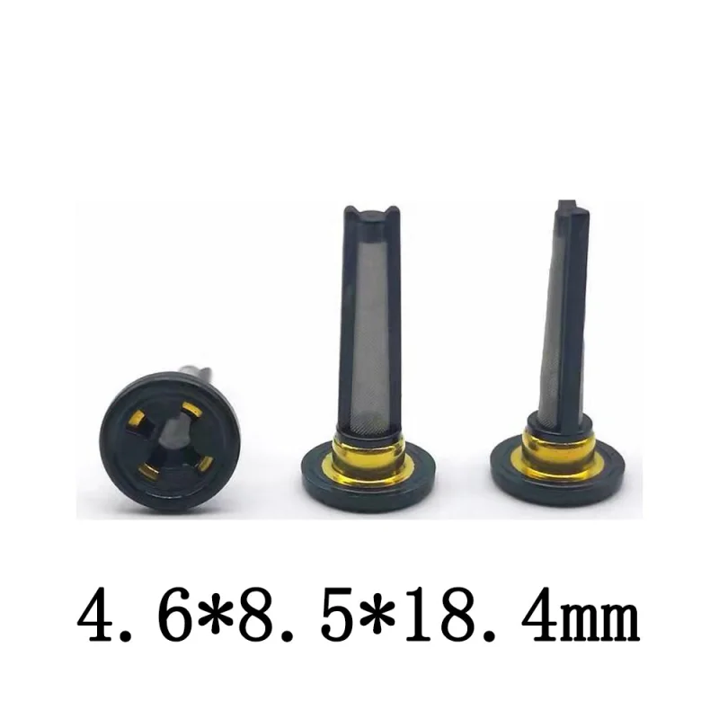 Fuel Injector Micro Basket Filter, Size: 4.6*8.5*18.4mm Metal Mesh Stainless Ring, Fuel Injector Repair Kits FL-11035