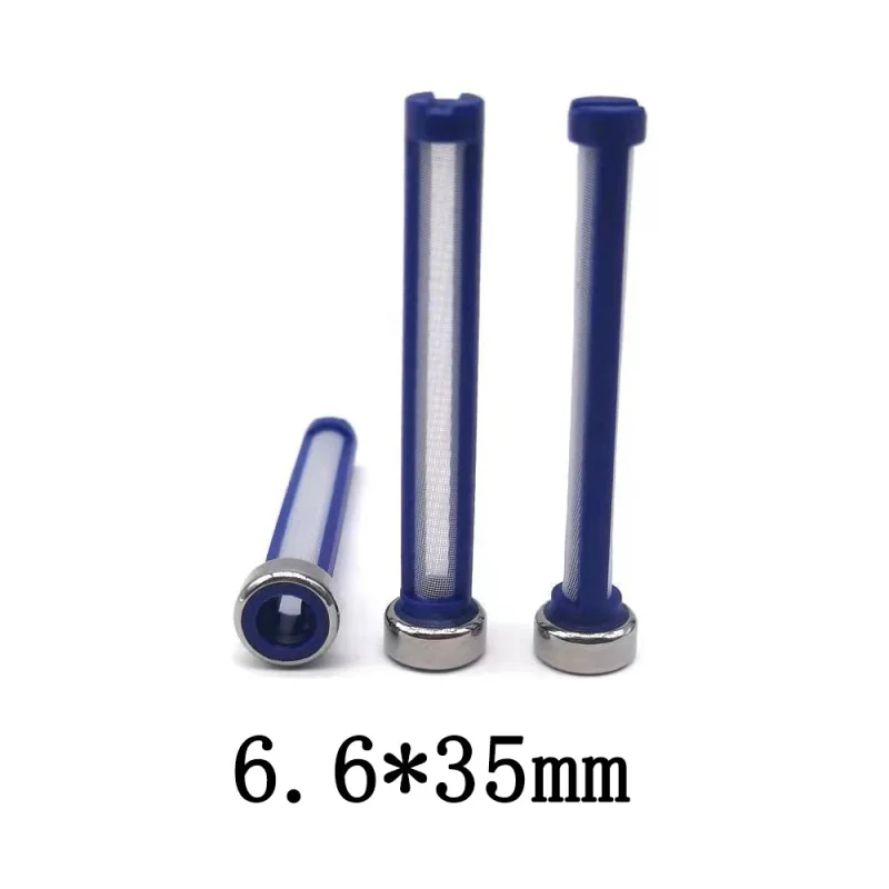 Fuel Injector Micro Basket Filter, Size: 6.6*35mm Nylon Mesh Stainless Ring, Fuel Injector Repair Kits FL-11029