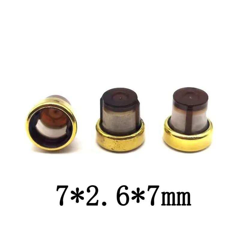 Fuel Injector Micro Basket Filter, Size: 7*2.6*7mm Nylon Mesh Stainless Ring, Fuel Injector Repair Kits FL-11033