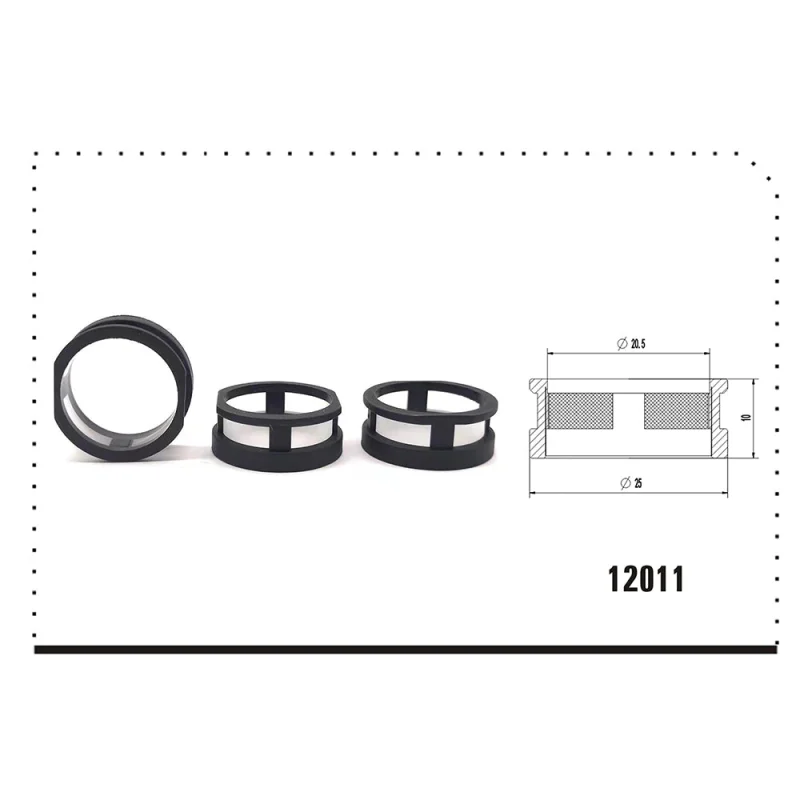 Lower Fuel Injector Filter Fit Nissan, Size: 25*20.5*10mm, Top Quality Injector Repair Kits, FL-12011