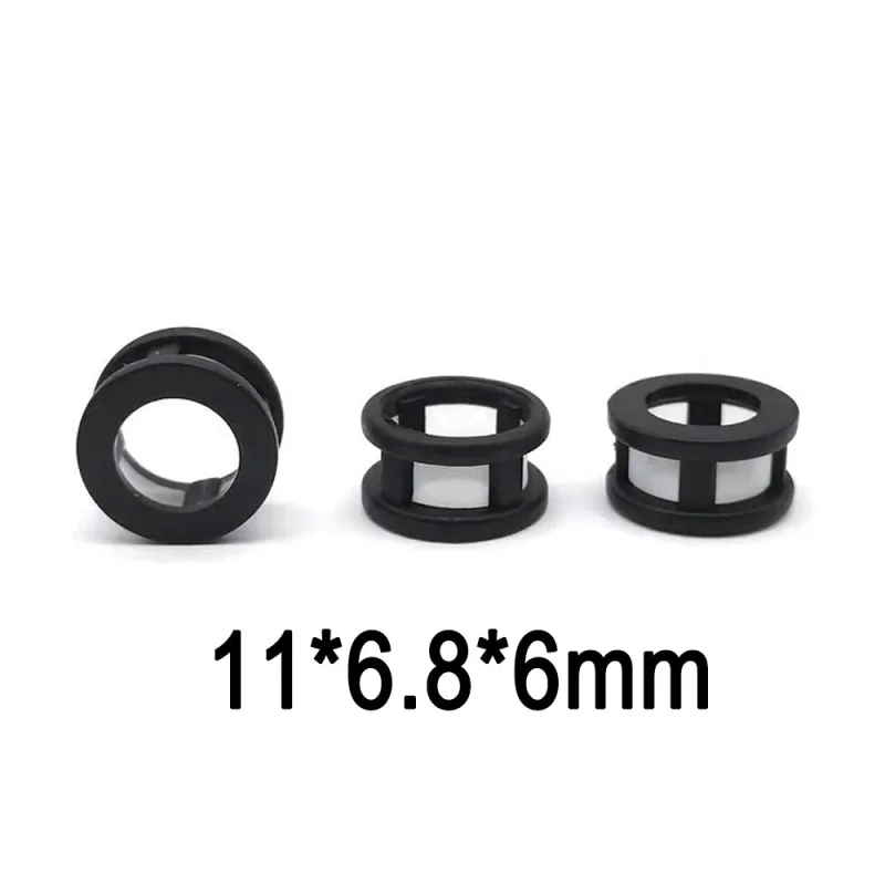 Lower Fuel Injector Filter, Size: 11*6.8*6mm, Top Quality Injector Repair Kits, FL-12025