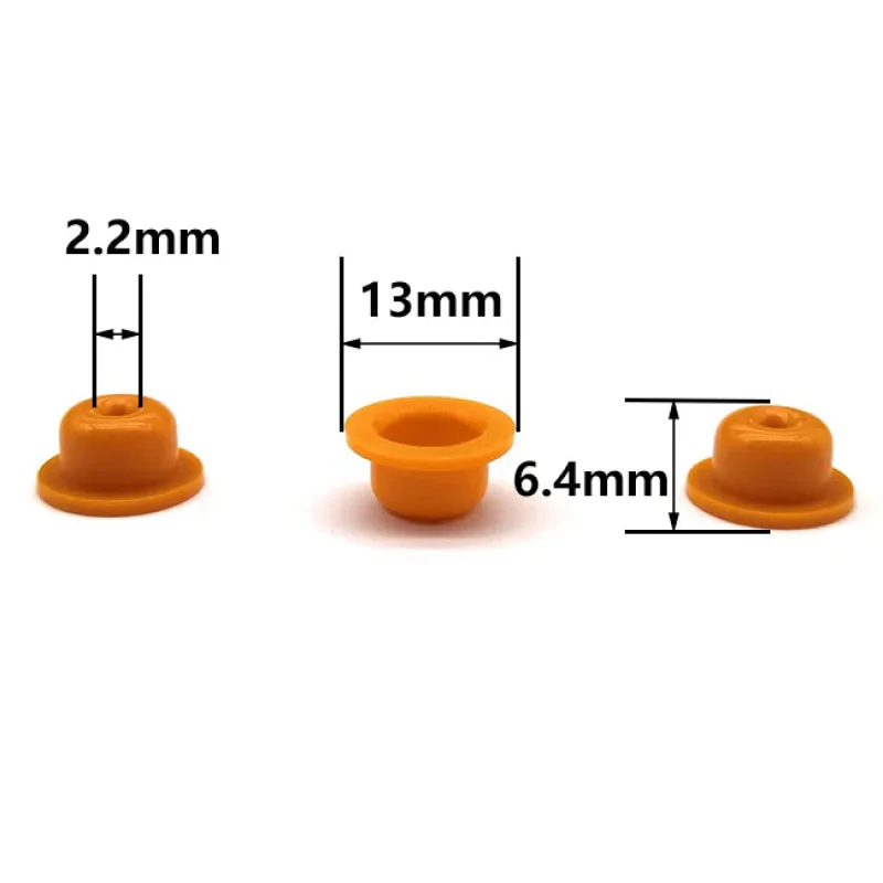 Fuel Injector Pintle Cap Plastic Part for Bosch Fuel Injector Repair Kit, Size: 13×6.4×2.2mm PS-31007