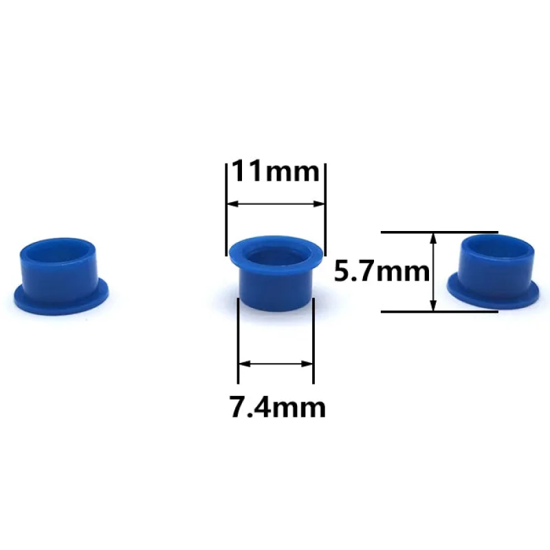 Fuel Injector Pintle Cap Plastic Part for Renaul Fuel Injector Repair Kit, Size: 11×7.4×5.7mm PS-31021