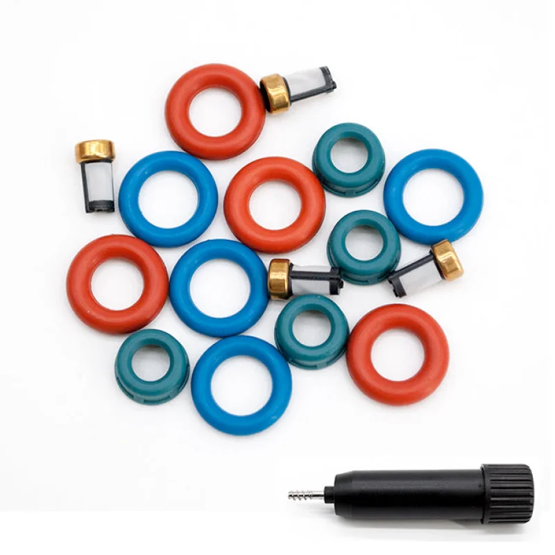 4 Set Fuel Injector Repair Seal Kit for 2002-2006 Nissan Altima Sentra 2.5L L4 2970035 FJ468 RK-0012