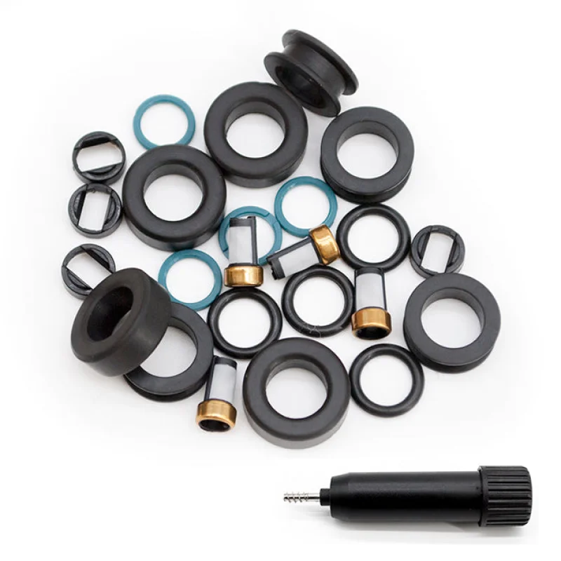 4 Set Fuel Injector Repair Seal Kit for 2009-2018 Toyota Corolla Matrix 2008-2008 Scion XD 1.8L FJ1068 RK-0218