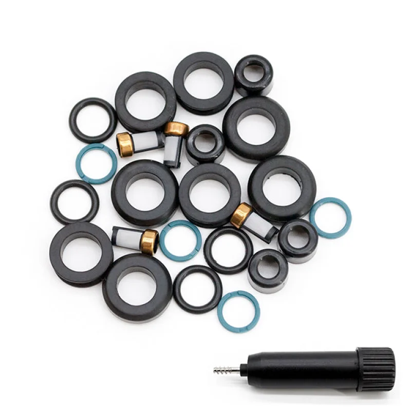 4 Set Fuel Injector Repair Seal Kit for Subaru Forester Impreza Legacy Outback SAAB 9-2X 2.5L RK-0215