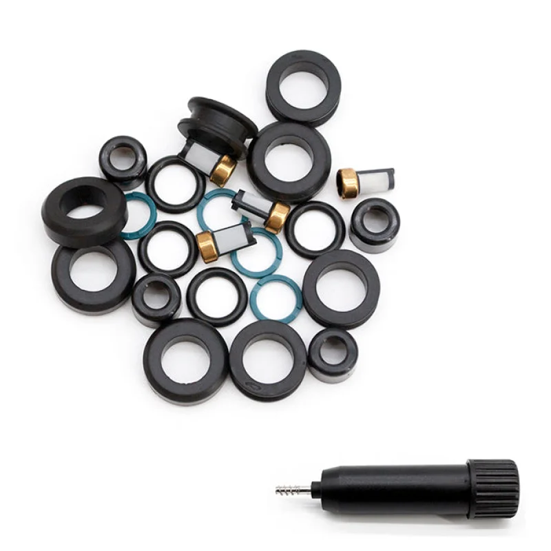 4 Set Fuel Injector Repair Seal Kit for Subaru Forester Impreza Legacy Outback WRX STI SAAB 9-2X 2.5L RK-0213