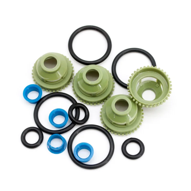 4 Set Fuel Injector Repair Seal Kit for Volkswagen Cabriolet Caravelle Golf Jetta Passat Derby Fox 1.8L L4 RK-0037