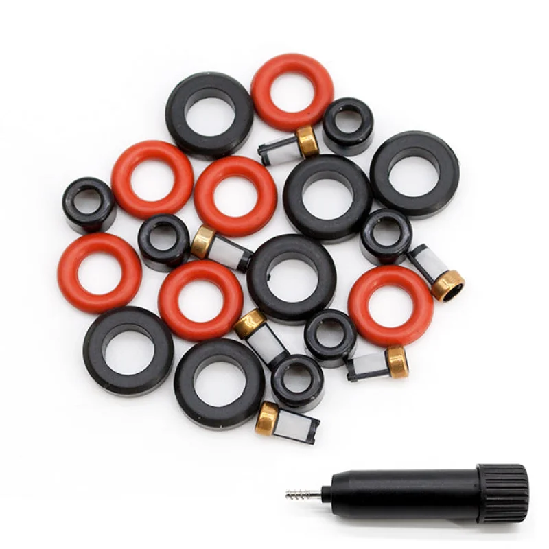 6 Set Fuel Injector Repair Seal Kit for Toyota Tacoma Tundra 4Runner FJ Cruiser 4.0L RK-0232