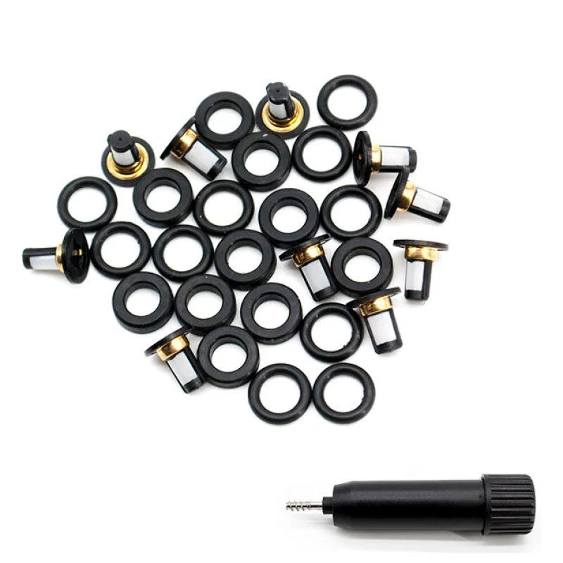 10 Set Fuel Injector Repair Service Kit for Suzuki GSXR1000 Hayabusa 15710-21H00 RK-0402