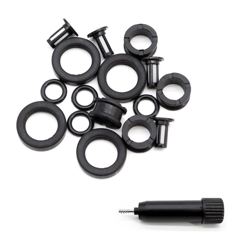 4 Set Fuel Injector Seal Repair Seal Filter Kit for Honda Accord Civic CR-V Odyssey Acura CL Integra 1.6L 2.0L 2.3L OEM 06164P2J000 RK-0404