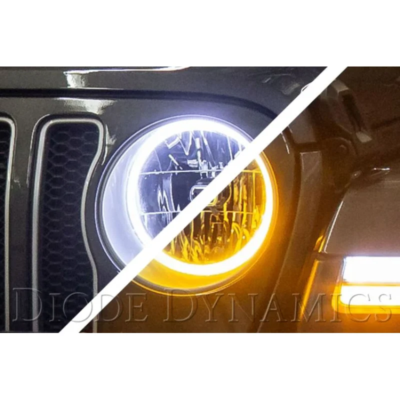 HD LED Halos for 2018-2019 Jeep JL Wrangler (pair)