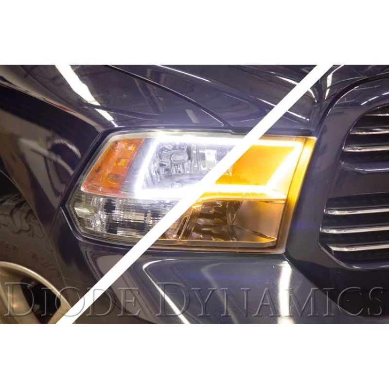 2009-2018 Dodge Ram Quad Switchback LED Halos