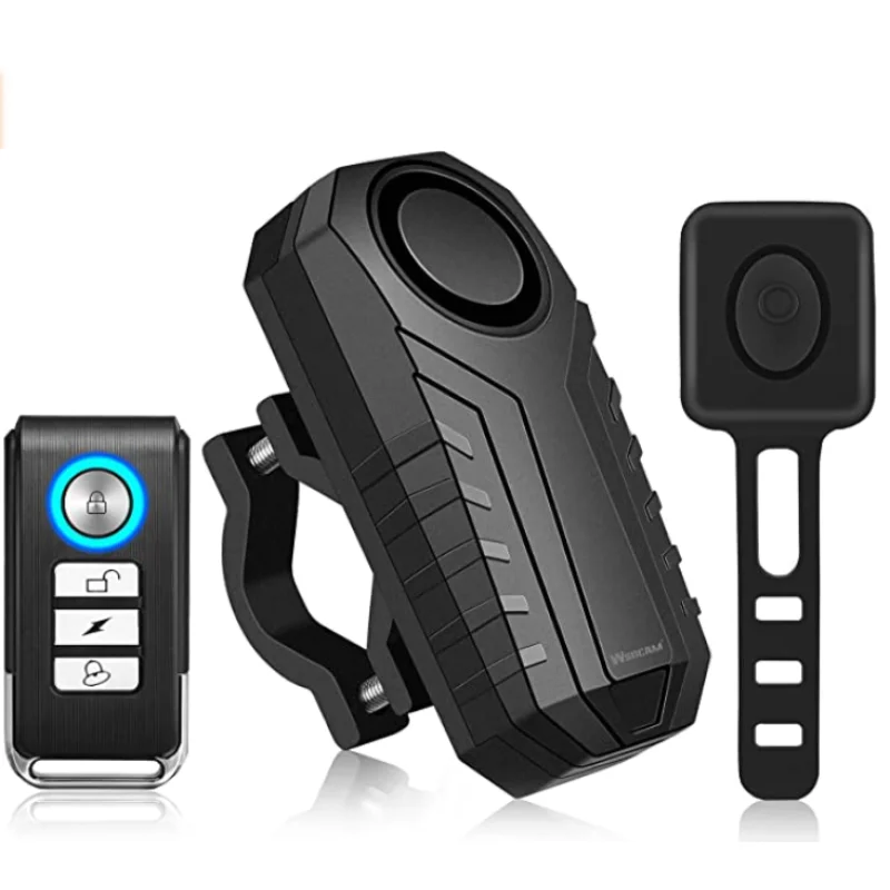 Wireless 113 decibel Horn and Vibration Sensor Alarm